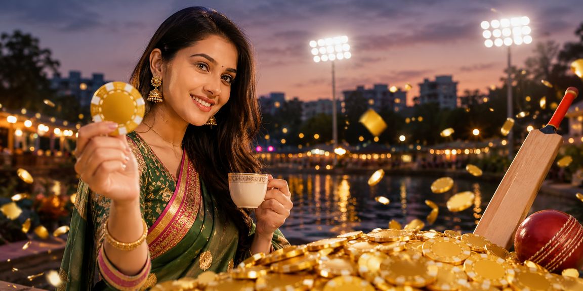 ঢাকায় একজন বাংলাদেশি মডেল মোবাইলে ক্রিকেট বেটিং করছেন
